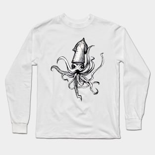 Angry Squid Long Sleeve T-Shirt